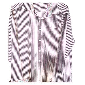 BUGATCHI UOMO REVERSIBLE CUFF SHIRT